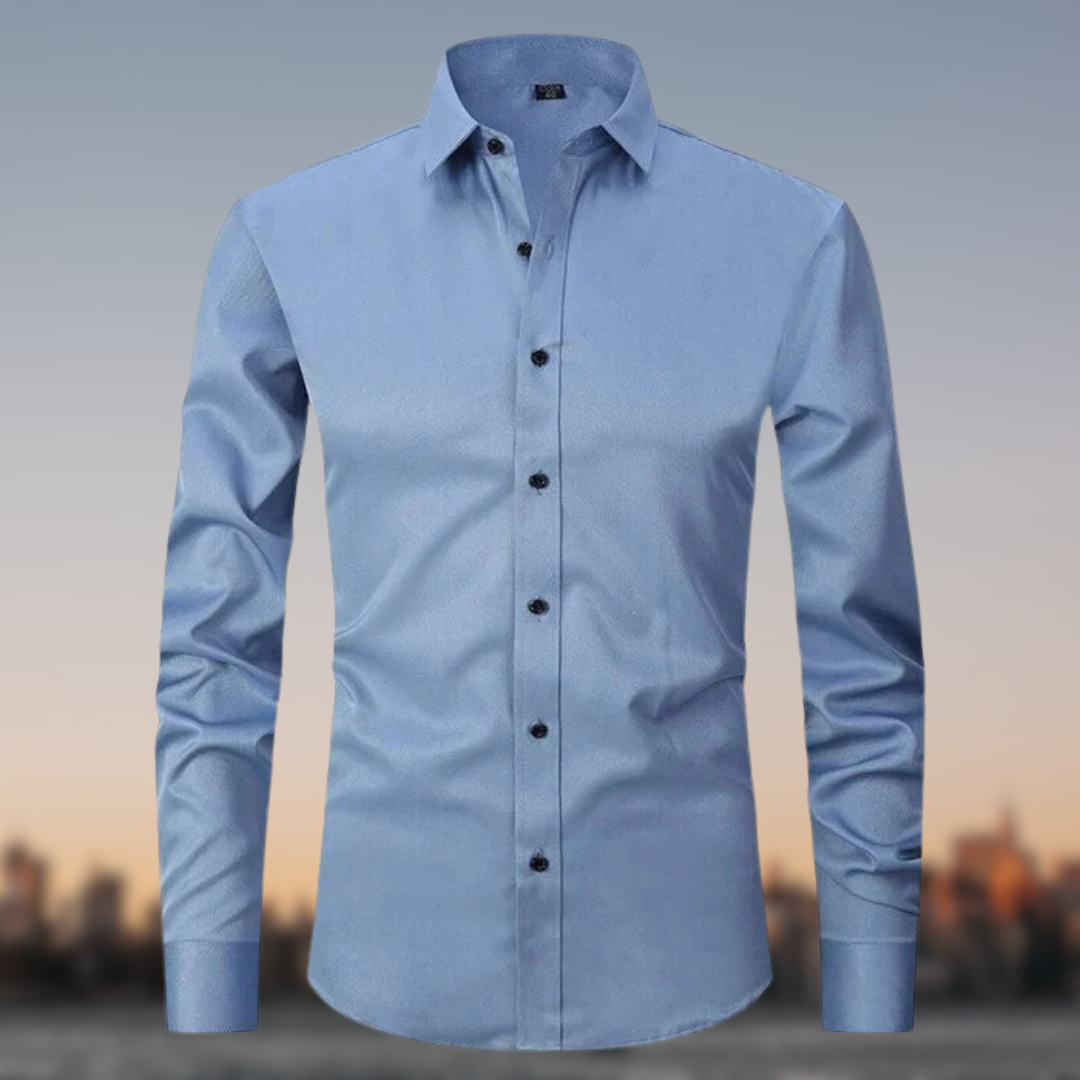 Kai - Nežehlavá Košile, Slim Fit, Komfort & Styl