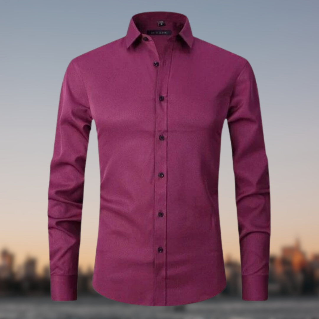 Kai - Nežehlavá Košile, Slim Fit, Komfort & Styl
