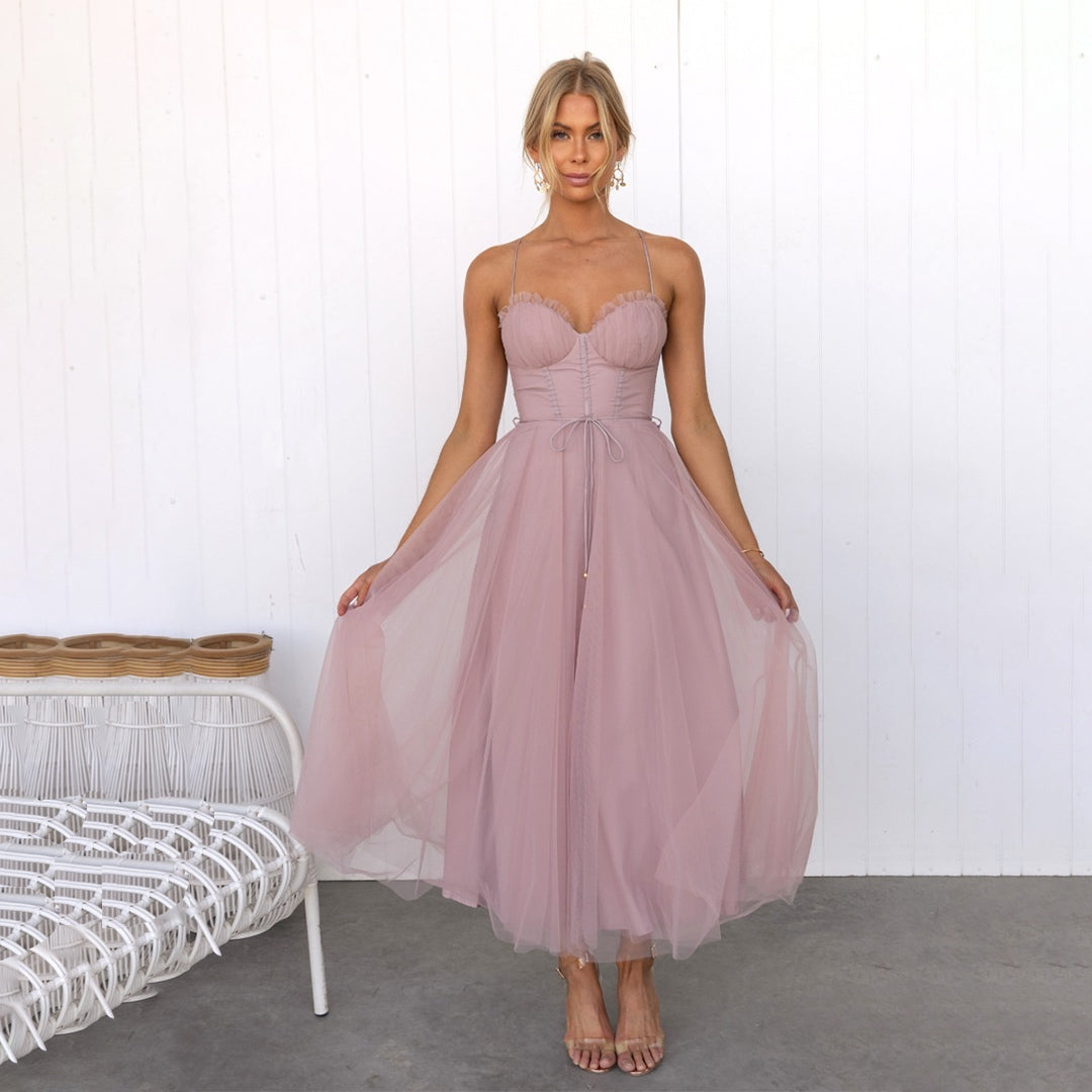Franca – Elegantní midi šaty s klasickým střihem