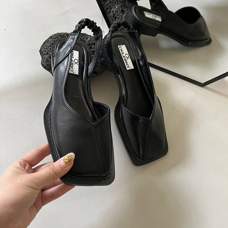 Camille - Slingback-sandály Městský Styl