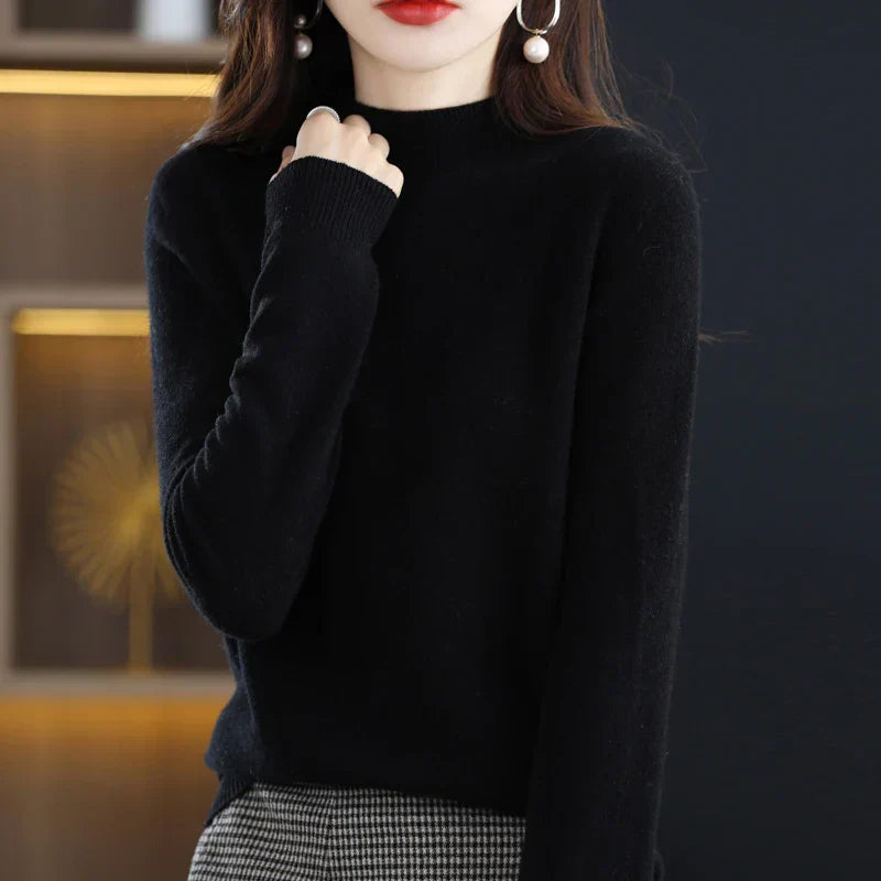 Carlotta – Elegantní pulover s vzorem pleteniny