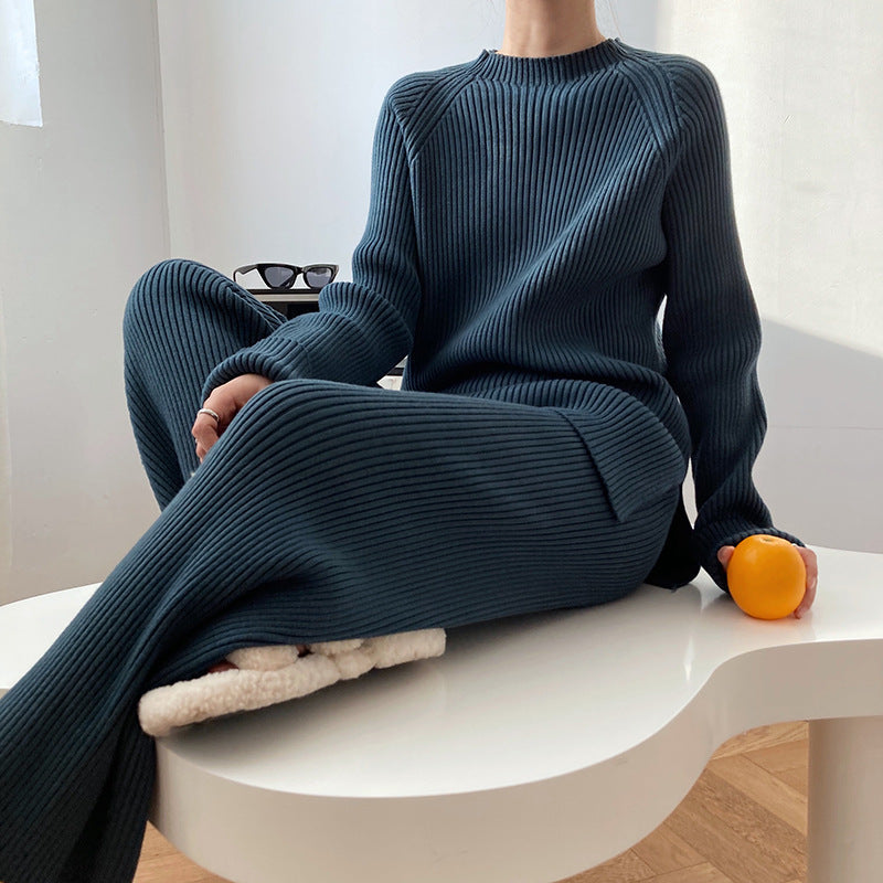 Winona - Ležérní, volně pletené outfit-sada pro dámy