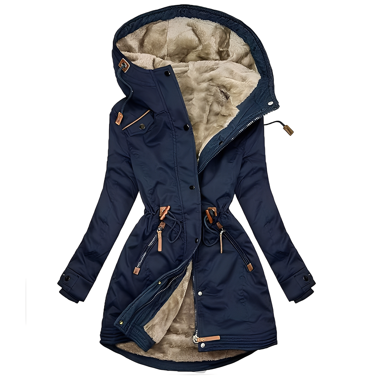 Lavena - Stylová, vodotěsná parka bunda pro ženy