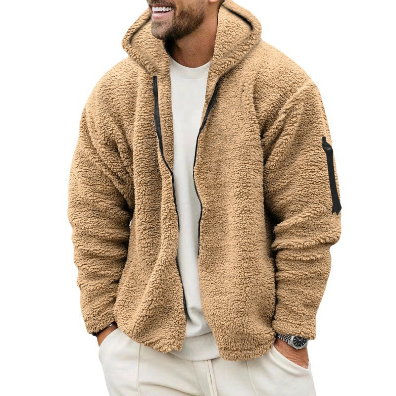 Azurová - Teplá fleece bunda