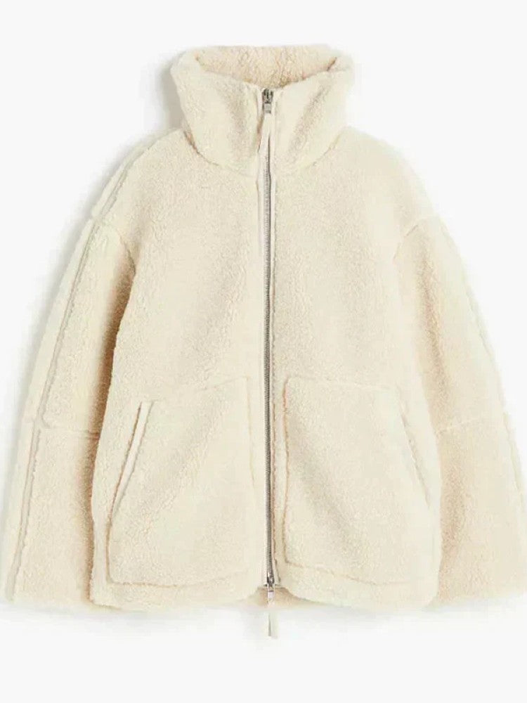 Daria – Kabát Teddy Oversize