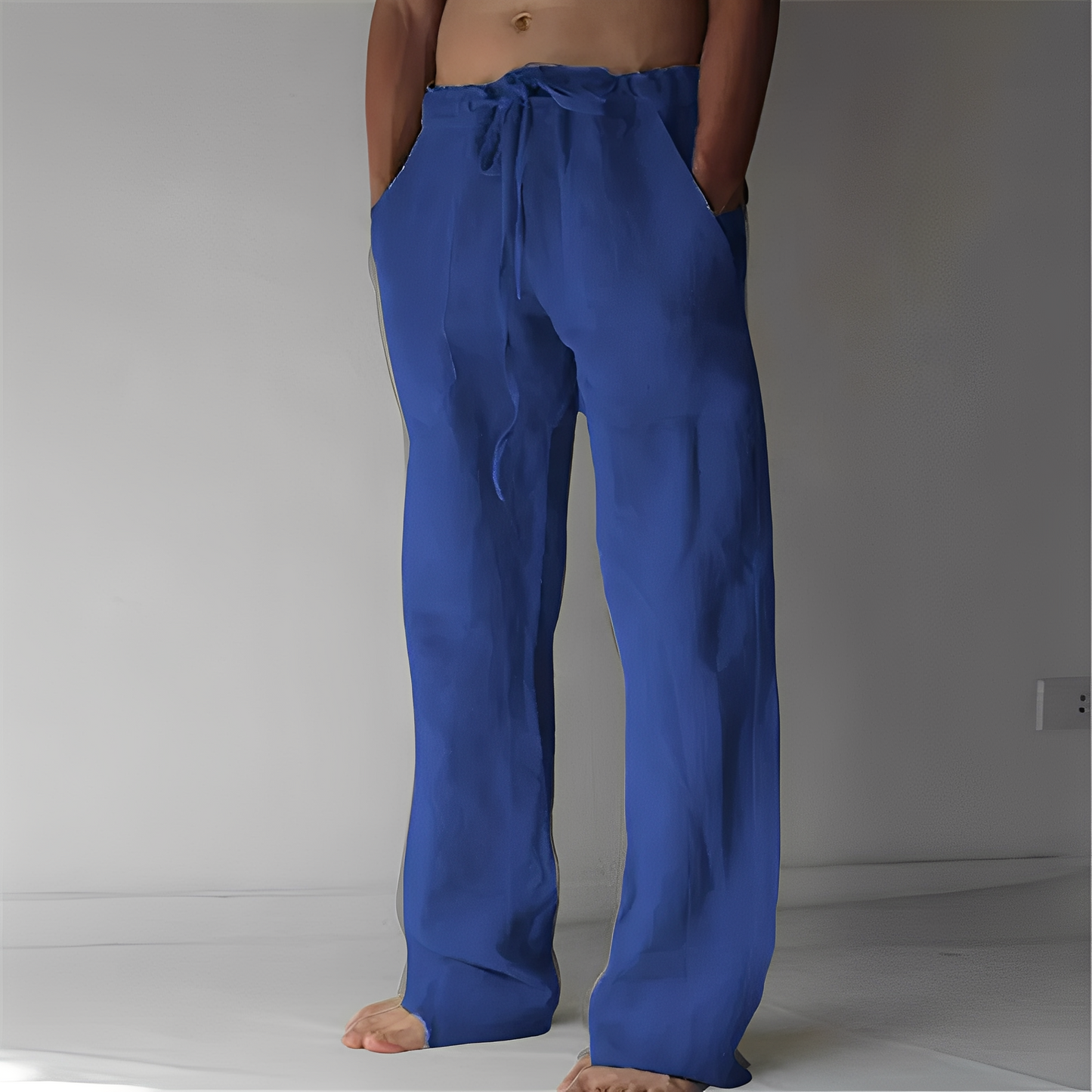 Arthur – Baggy lněné kalhoty pro muže