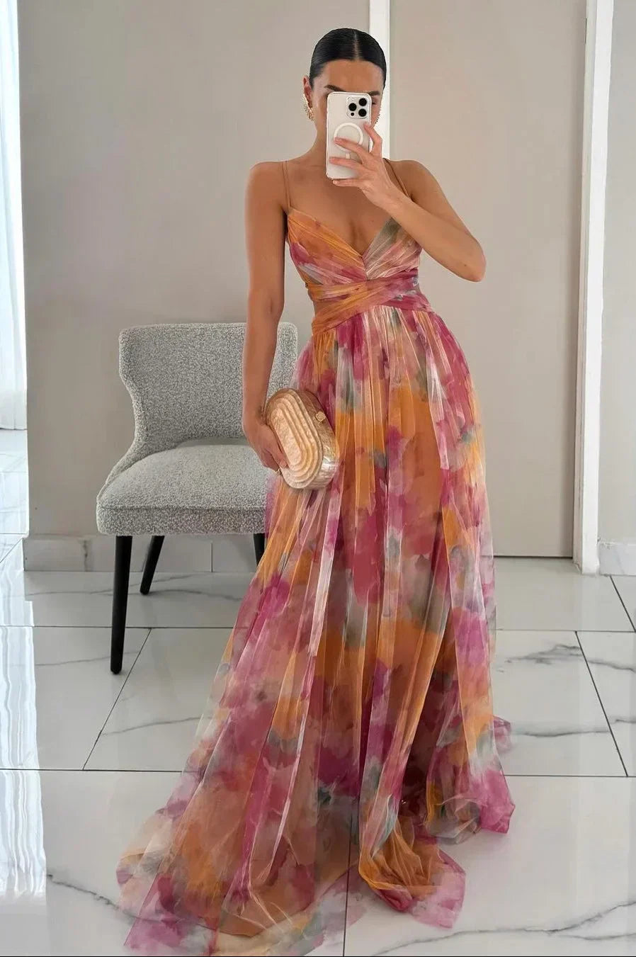 Brienne - Maxisaty Dámy, Elegantní & Vrstvené