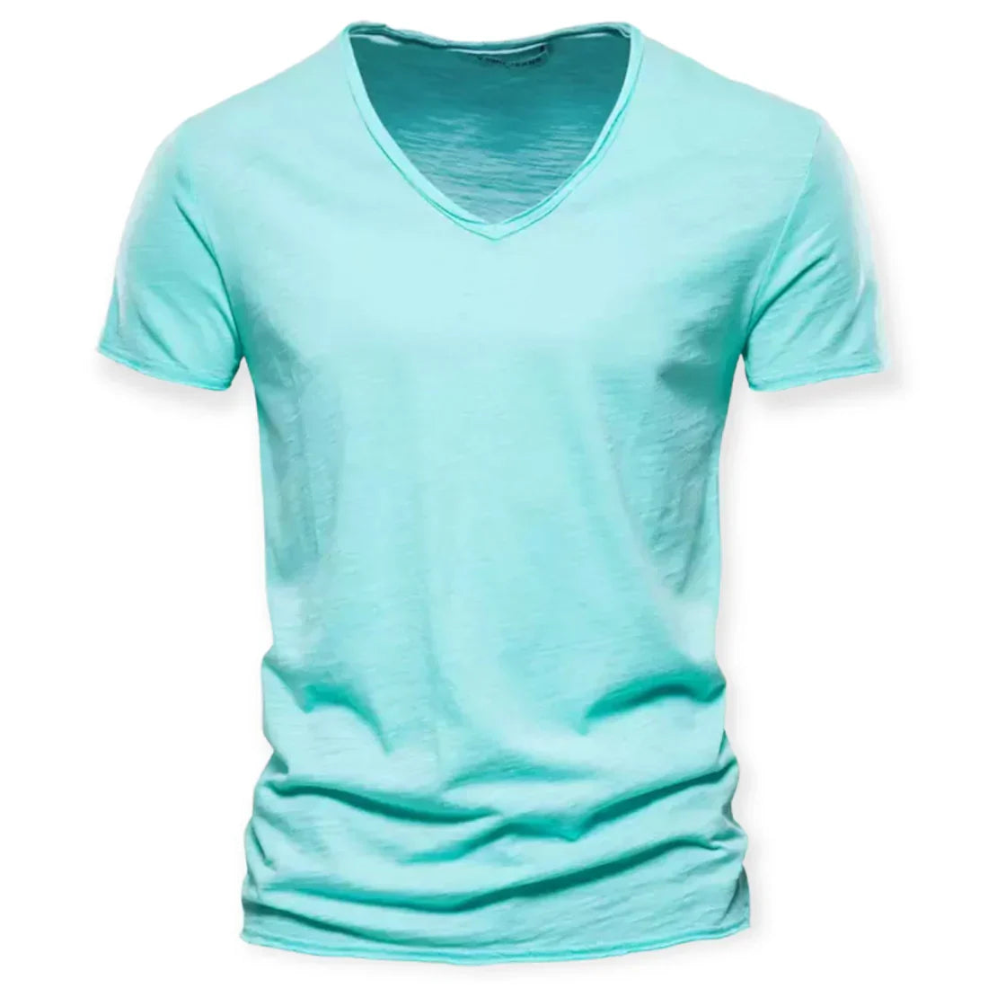 Archie - Pohodlné V-Neck Pánské Tričko Basic