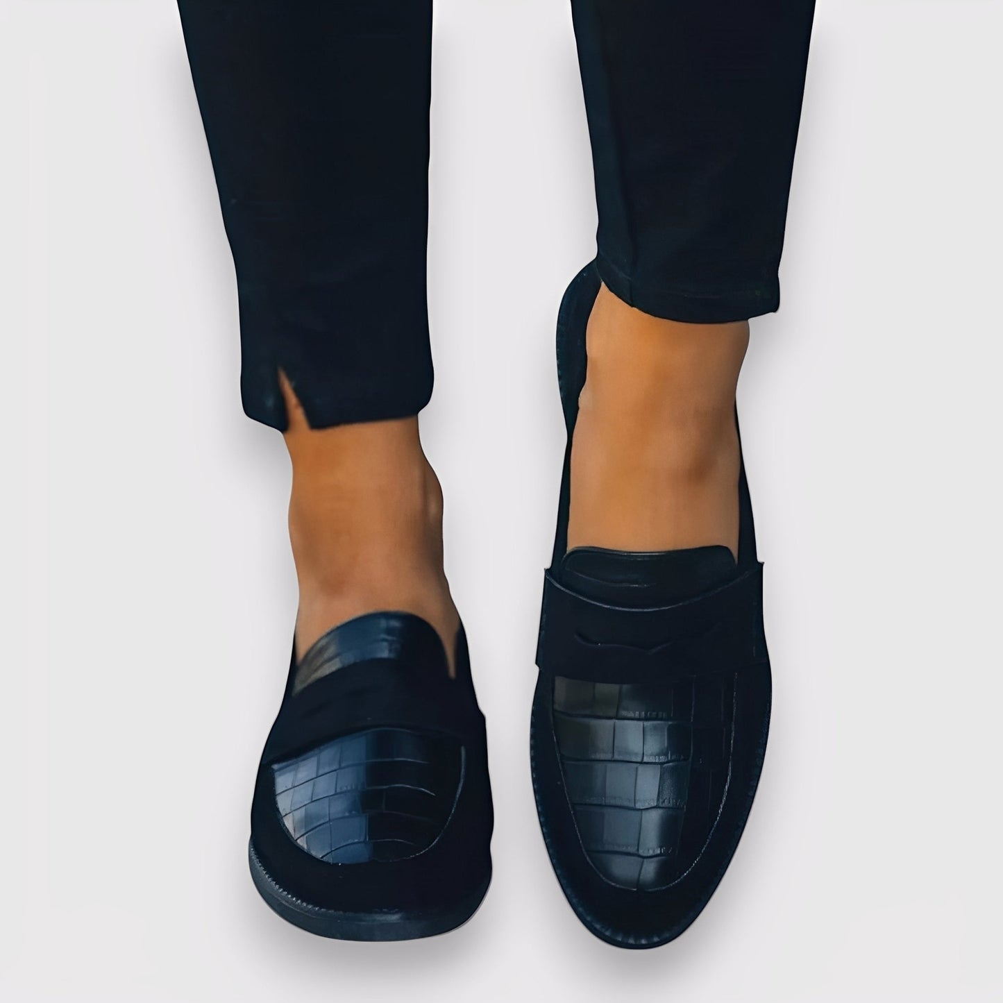 Alannah - Formální kožený loafer pro ženy