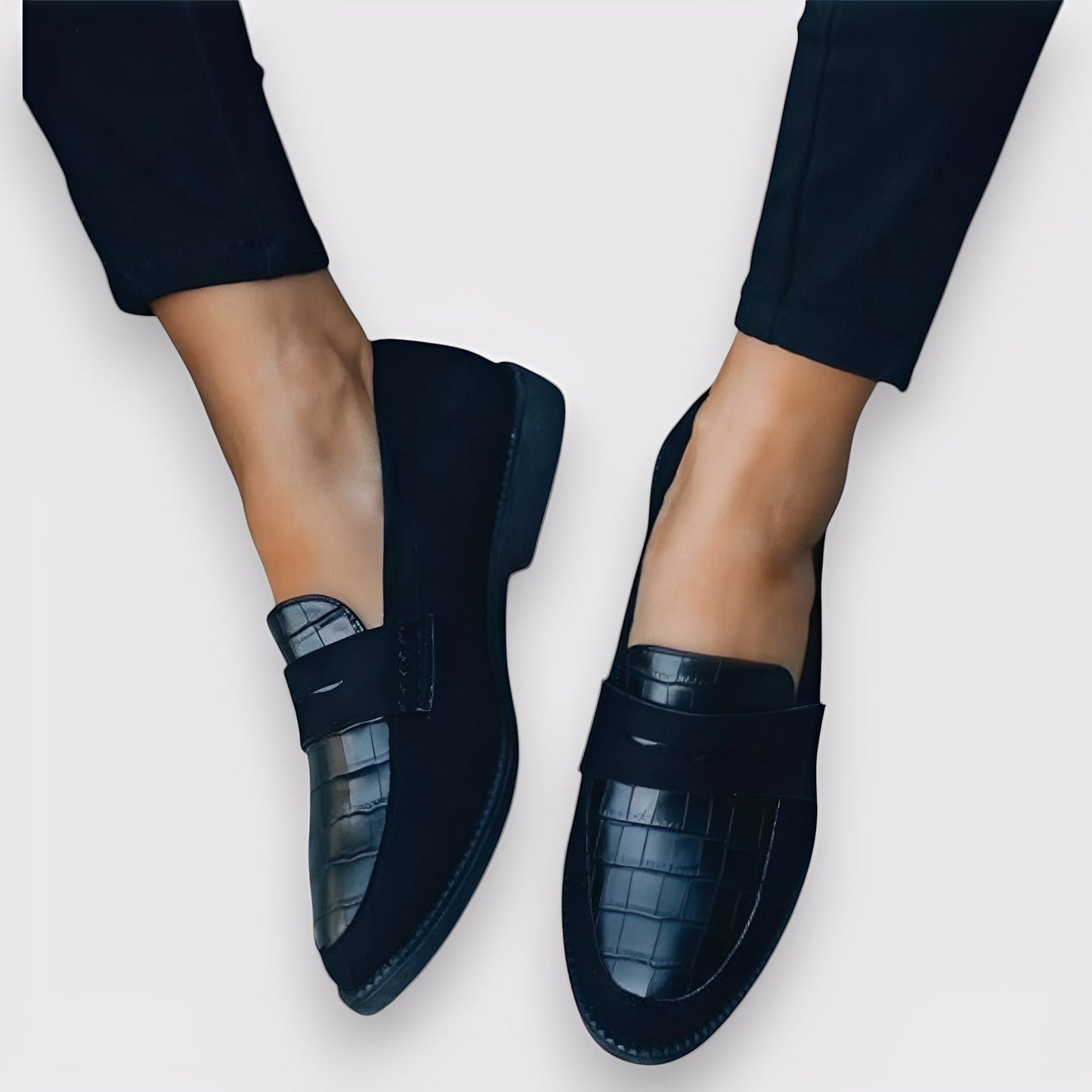 Alannah - Formální kožený loafer pro ženy