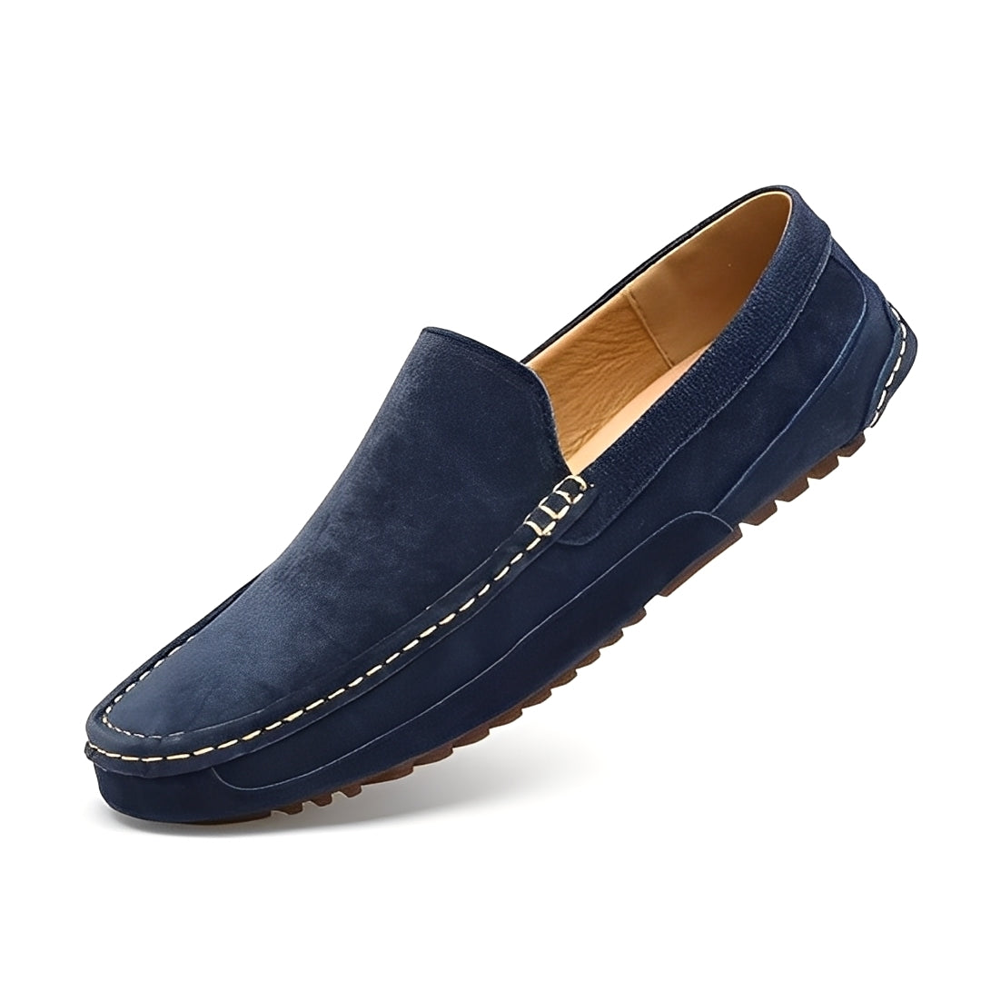 Cameron - Neformální, elegantní semišové mokasíny pro muže