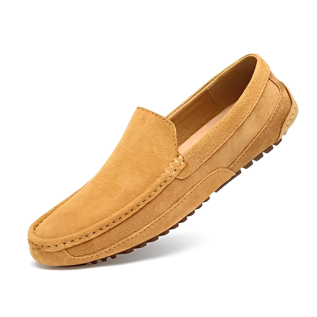 Cameron - Neformální, elegantní semišové mokasíny pro muže