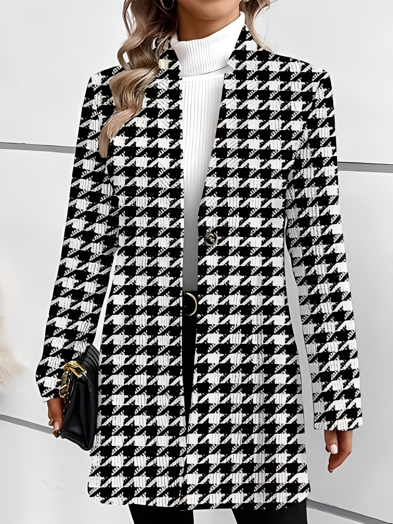 Tiffany - Stylový, formální dlouhý blazer pro dámy
