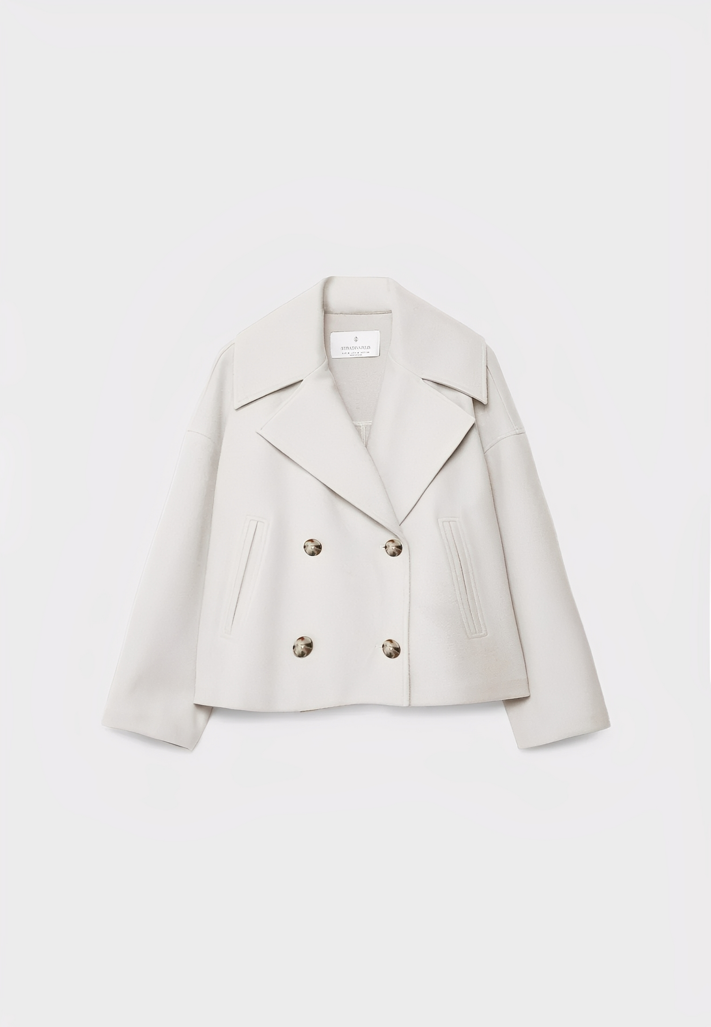 Claire – Krátká Elegantní Dvouradá Bunda