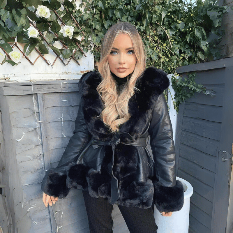Hollis - Elegantní kabát z umělé kožešiny pro ženy