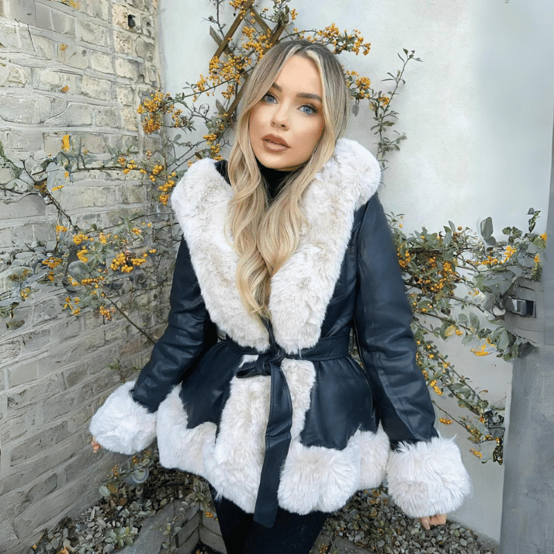 Hollis - Elegantní kabát z umělé kožešiny pro ženy