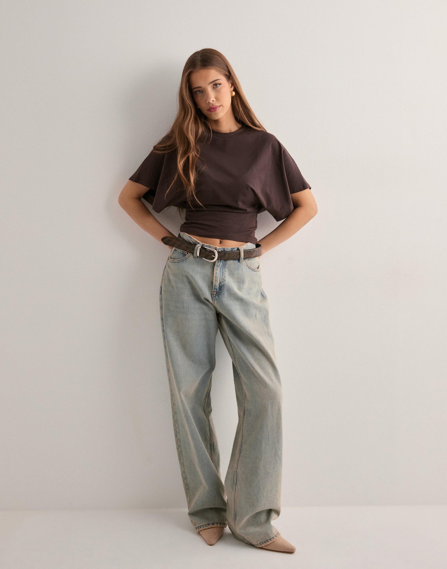 Leonie – Pohodlný Top s Elastickým Pásem