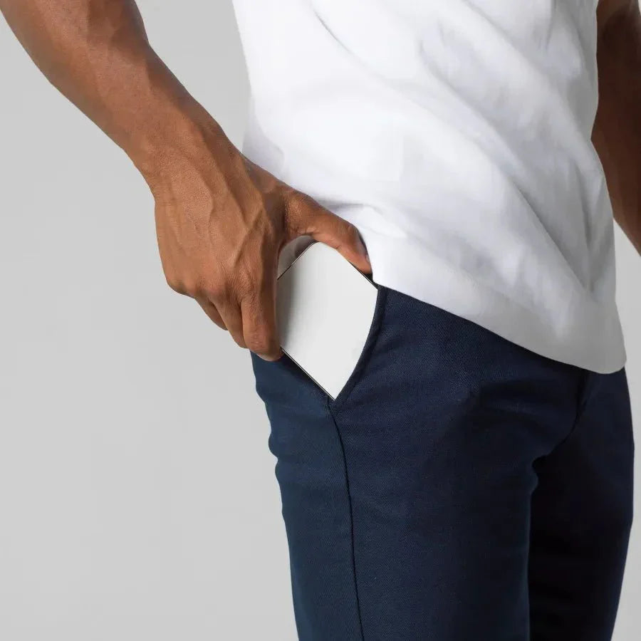 Justine - Ležérní Slim-Fit Chino kalhoty pro muže