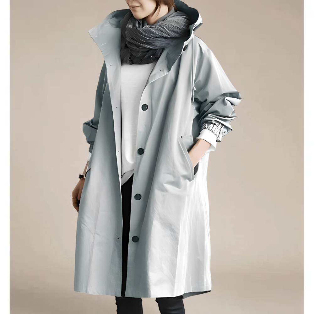 Maren – Dámský Lehký Nepromokavý Trenchcoat