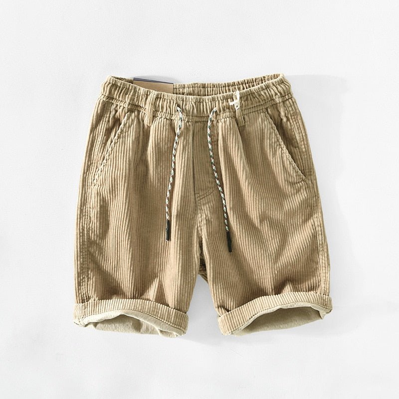 Kelvin - Ležérní, volné cordshortky pro muže