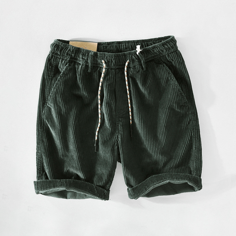 Kelvin - Ležérní, volné cordshortky pro muže