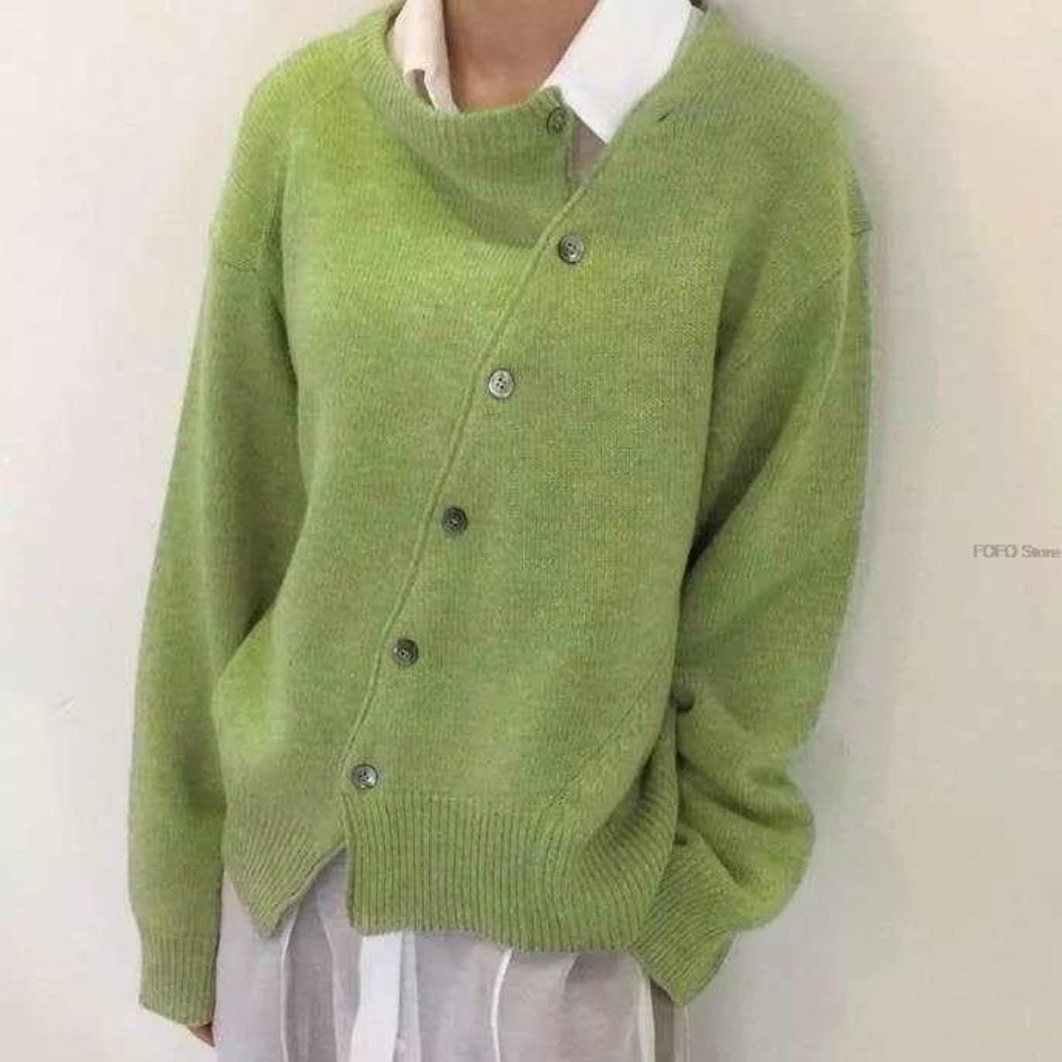 Erica - Bunda v moderním stylu s knoflíkovými detaily