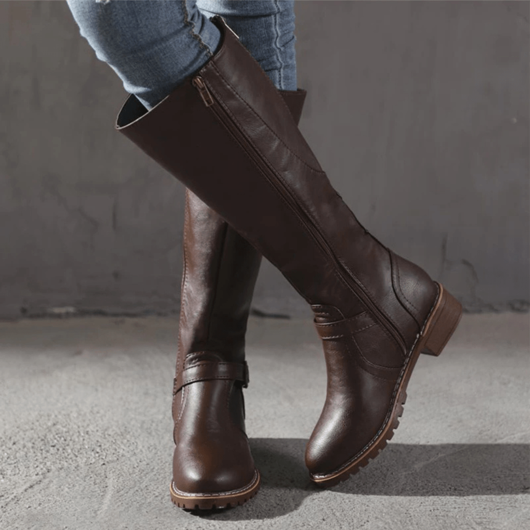 Chelsie - Stylové retro boty pro dámy