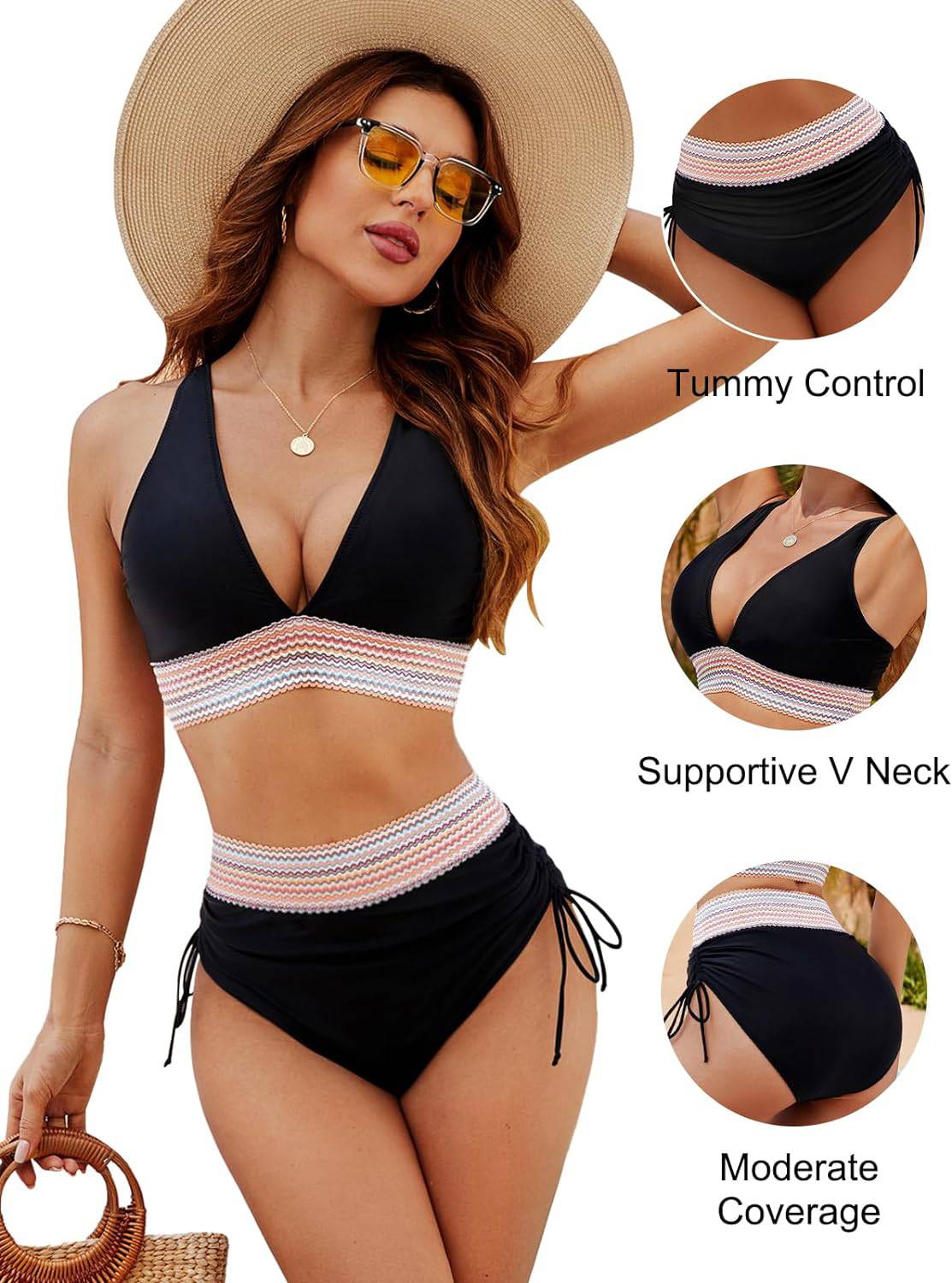 Stephanie - Korigující Bikiny Dámské Tvarující Komfort