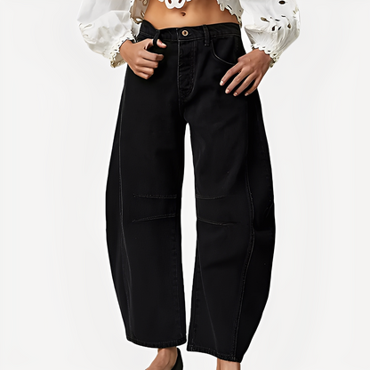 Celestine - Klasické džíny s širokým střihem pro dámy