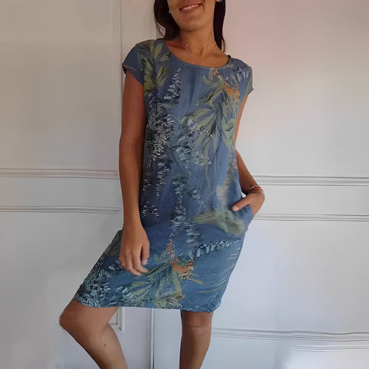 Jocelyn - Ležérní, pohodlné šaty s potiskem pro dámy