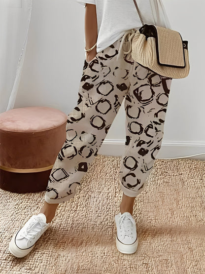 Amélia - Stylové dámské bavlněné kalhoty