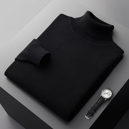 Osborn - Moderní rolákový svetr z kašmíru pro muže