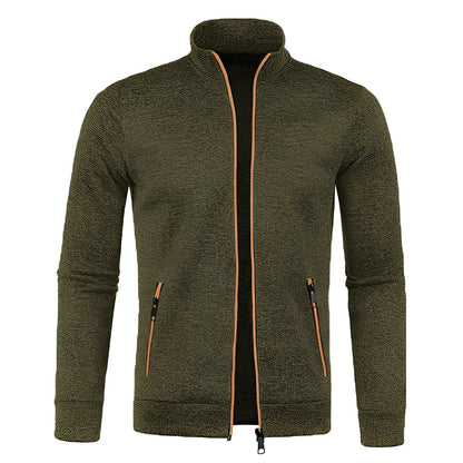 Clive - Stylová bunda s kapsami na zip pro muže