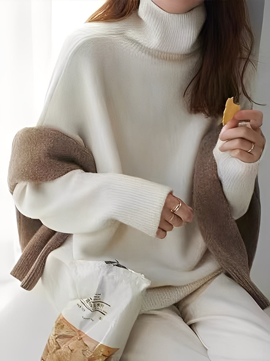 Adrienne - Stylový, volně sedící kašmírový rolák