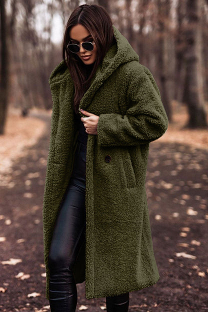 Yancy - Elegantní dlouhý kožíšek pro dámy