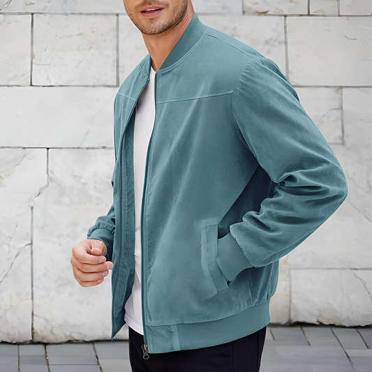 Easton - Klasická, stylová semišová bunda pro muže