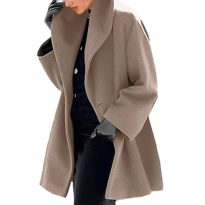 Xaviera - Stylový, volně pletený kabát pro dámy