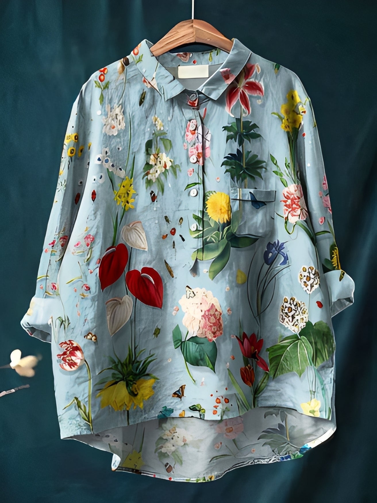 Gwenaël - Tradiční dámské košile s dlouhými rukávy