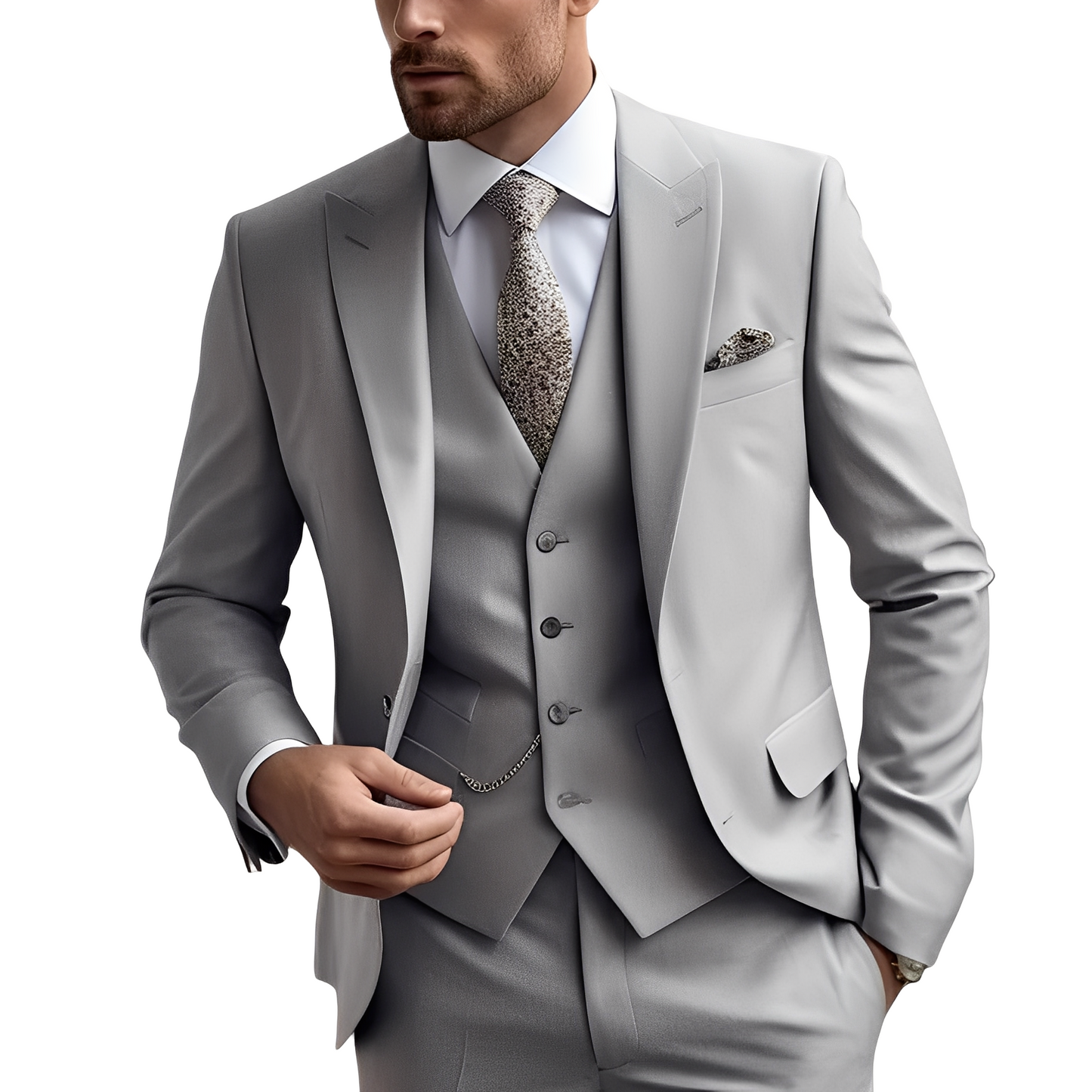 Austin - Elegantní 3-dílný oblek pro muže