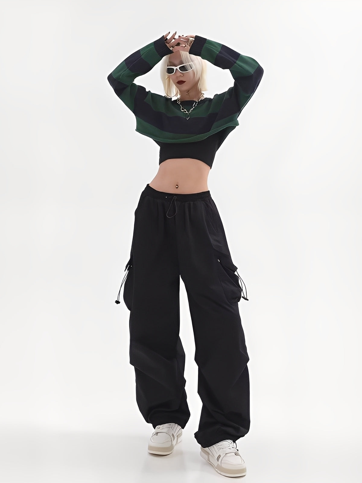 Aimée - Dámské cargo kalhoty