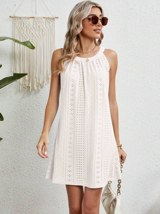 Eden - Elegantní Šaty Bez Rukávů Cover-Up