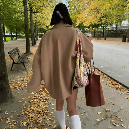 Verity - Oversized kabát s dvojitým řadem knoflíků pro ženy
