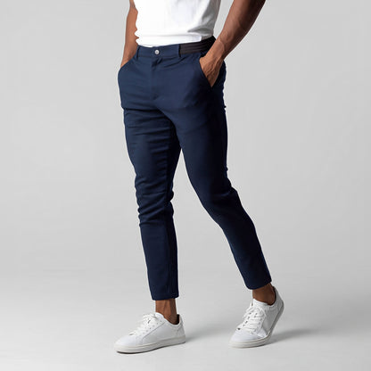 Justine - Ležérní Slim-Fit Chino kalhoty pro muže