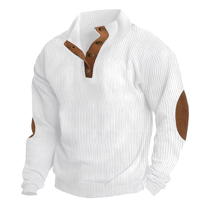 Clark - Silný, volný manšestrový svetr pro muže