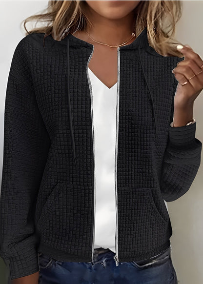 Katherine - Stylový Cardigan s Kapucí a Kapsami pro Ženy