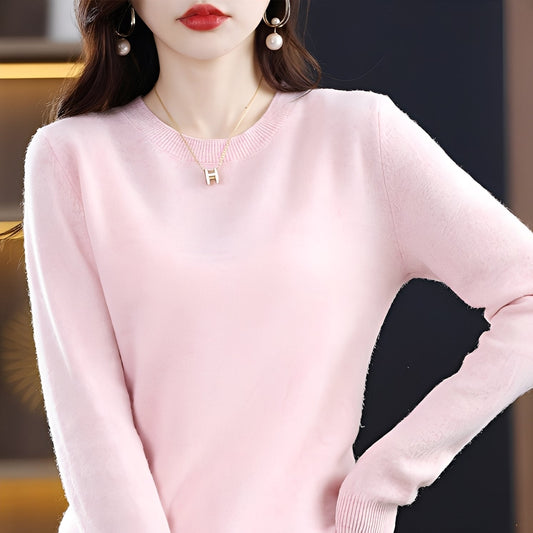 Julia - Elegantní, úzký vlněný svetr pro ženy