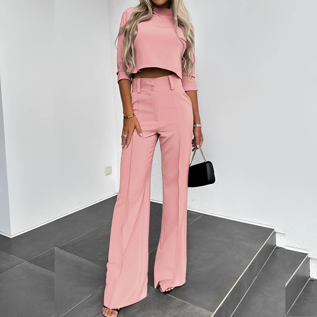 Mélisande - Elegantní dámský top a kalhoty