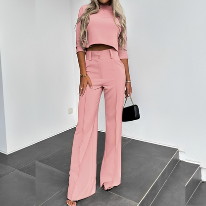 Mélisande - Elegantní dámský top a kalhoty