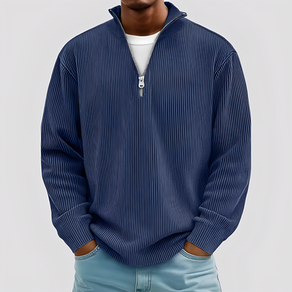 Henry - Moderní, volný, teplý svetr pro muže