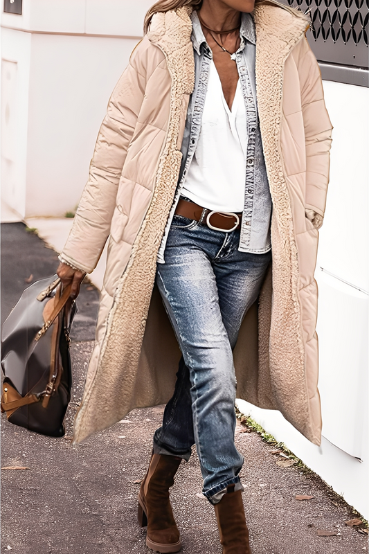 Carina - Elegantní parka-kabát s kapucí pro ženy